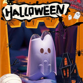 SHEYAY Fantoma Vibranta Suĉa Masturbatoro Halloween Limigita